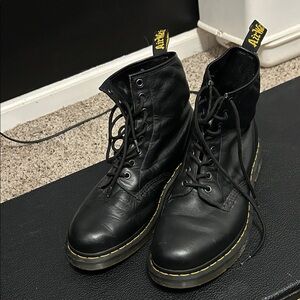 Dr. Martens Black Lace-Up Boots